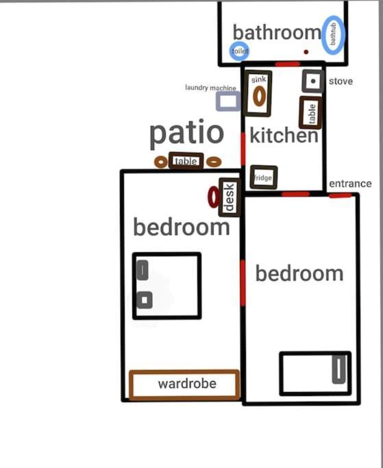 Ferienwohnung Little Chill Athen Exterior foto